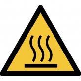 PICTOGRAM TARIFOLD WAARSCHUWING HEET OPPERVLAK 200X176MM