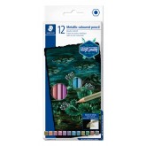 STAEDTLER METALLIC KLEURPOTLODEN 12 STUKS
