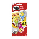 CORRECTIEROLLER PRITT MINI FLEX 4,2MM EMOJI 2+1