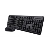 TOETSENBORD TRUST ODY SILENCE + MUIS ZWART