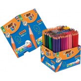 KLEURPOTLOOD BIC KIDS EVOLUTION SCHOOLBOX 288ST ASS