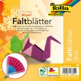 VOUWBLAADJES FOLIA DUBBELZIJDIG 15X15CM 50VEL