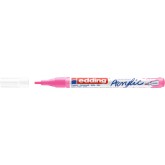 ACRYLMARKER EDDING E-5300  FIJN ELEGANT NEON ROZE