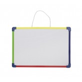 WHITEBOARD MAUL 24X35CM 2-ZIJDIG MAGNETISCH STAAL