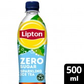 FRISDRANK LIPTON ICE TEA SPARKLING ZERO FLES 0.5L