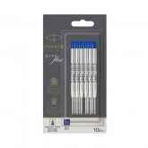 BALPENVULLING PARKER QUINKFLOW BLAUW 0.7MM 10ST