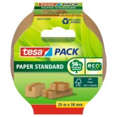 VERPAKKINGSTAPE TESA 58293 ECO 38MMX25M BRUIN