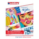 OLIE-ACRYLBLOK EDDING E-30010 A4 10VEL WIT