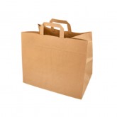 TAS IEZZY KRAFT PAPIER 32X16X27CM BRUIN