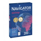 KOPIEERPAPIER NAVIGATOR BOLD DESIGN A4 200GR WIT