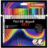 BRUSHSTIFT STABILO 568 ARTY SET À 24 KLEUREN