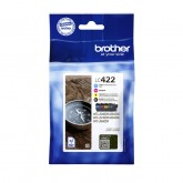 INKCARTRIDGE BROTHER LC-422VAL ZWART 3 KLEUREN