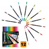 KLEURSTIFT BIC INTENSITY DUAL-TIP ASS