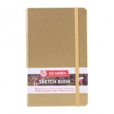 SCHETSBOEK TALENS ART CREATION GOUDGEEL 13X21 CM