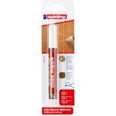 VILTSTIFT EDDING 8900 MEUBELMARKER NOTENHOUT LICHT