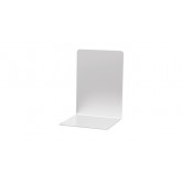 BOEKENSTEUN MAUL 16X15X21CM ALUMINIUM ZILVER