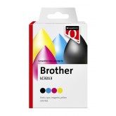 INKCARTRIDGE QUANTORE BRO LC3213 ZWART+3KLEUR