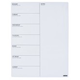 MAGNETISCHE PLANNER WEEK DESQ 40X30CM MAGNETISCH