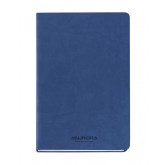 NOTITIEBOEK AURORA CAPRI A5 192BLZ LIJN 80GR BLAUW