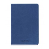 NOTITIEBOEK AURORA CAPRI A5 192BLZ LIJN 80GR BLAUW