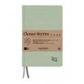 NOTITIEBOEK AURORA OCEAN A5 192BLZ LIJN 80GR GROEN