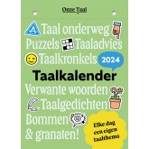 SCHEURKALENDER 2024 ONZE TAAL