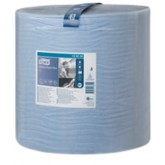 POETSPAP TORK WIPING PLUS W1 BLAUW 130050