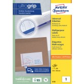 ETIKET AVERY 6135 210X145MM WIT 200STUKS
