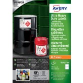 ETIKET AVERY B3655-50 148X210 PE WIT 100ST