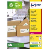 ETIKET AVERY LR7159 33.9X63.5 RECYCLED WT 2400ST