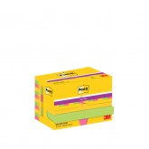 MEMOBLOK 3M POST-IT 622 SUPERS 47.6X47.6 CARNIVAL