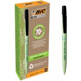 BALPEN BIC ECOLUTIONS MEDIA CLIC BIO-BASED M ZWART