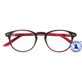 LEESBRIL +2.00 DOKTER NEW GRIJS ROOD