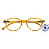 LEESBRIL +2.50 TROPIC GEEL