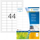 ETIKET HERMA RECYCLING 48.3X25.4MM WIT