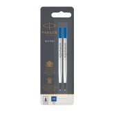 ROLLERPENVULLING PARKER QUINK M BLAUW