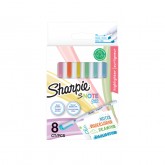 MARKEERSTIFT SHARPIE S-NOTE DUO 8 KLEUREN