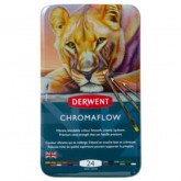 CHROMAFLOW KLEUROTLODENSET DERWENT (24 STUKS)