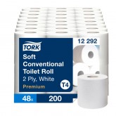 TOILETPAPIER TORK T4 PREMIUM 2L 200VEL 48ROL 12292