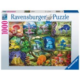 PUZZEL RAVENSBURGER BEAUTIFUL MUSHROOMS 1000ST