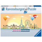 PUZZEL RAVENSBURGER EEN DAG IN PARIJS 1000ST