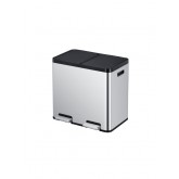 AFVALBAK EKO ESSENTIAL RECYCLER 2X22LITER RVS