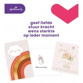 WENSKAART HALLMARK NAVULSET GEBOORTE DOCHTER 6 ST