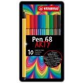 VILTSTIFT STABILO PEN 68 BLIK ASSORTI