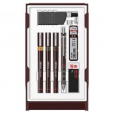TEKENSET ROTRING ISOGRAPH COLLEGE 0.2-0.3-0.5MM