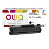 TONERCARTRIDGE OWA HP CF283A ZWART