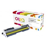TONERCARTRIDGE OWA HP CE312A GEEL