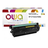 TONERCARTRIDGE OWA HP CF362A GEEL