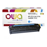 TONERCARTRIDGE OWA HP CF211A BLAUW