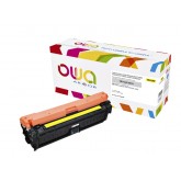 TONERCARTRIDGE OWA HP CE742A GEEL